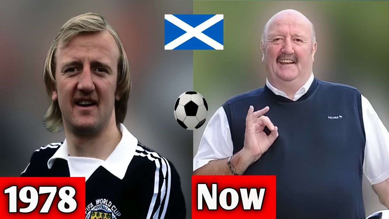 Scotland 🏴󠁧󠁢󠁳󠁣󠁴󠁿 World Cup 1978 Squad ⚽ Then and Now | Football Legends