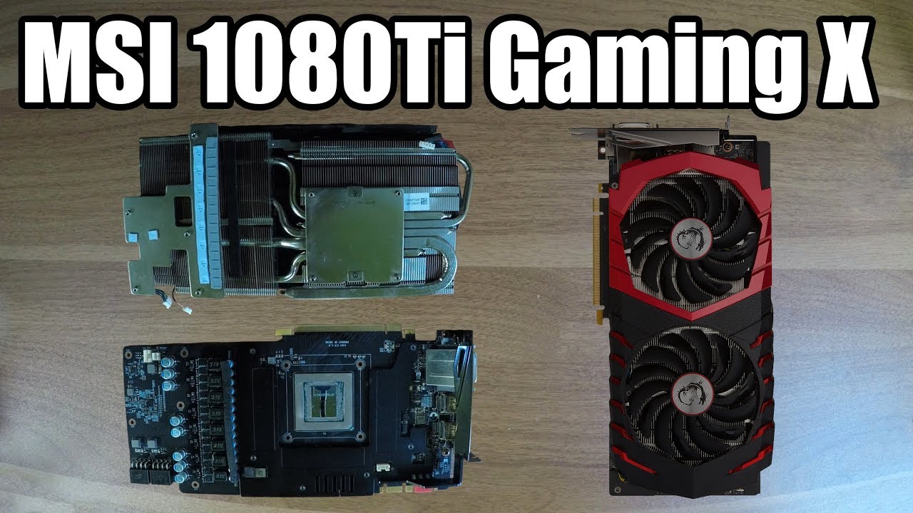 How to replace the thermal paste on a GTX 1080Ti MSI Gaming X