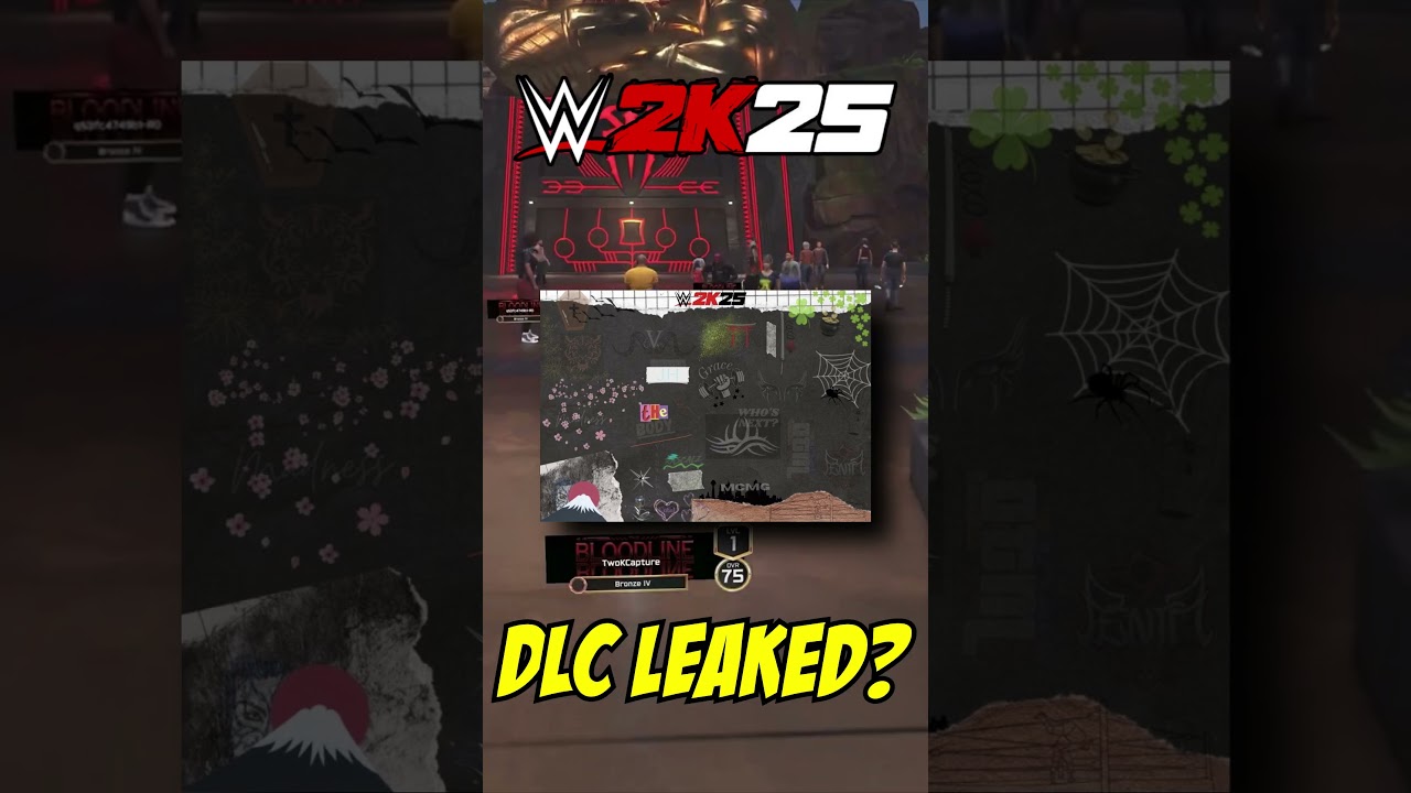 WWE 2K25 DLC LEAKED? #shorts #wwe2k25 #wwe2k25dlc #wwe2k25gameplay #wwe2k25news #fyp #reels #therock