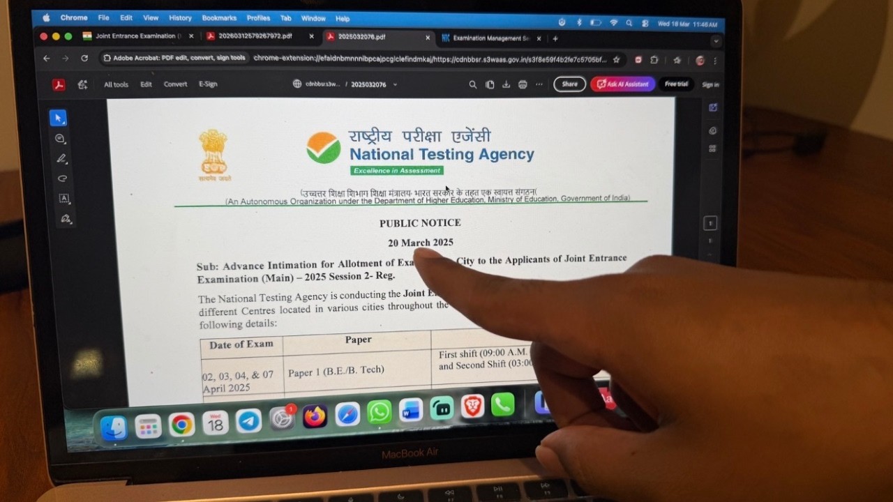 NTA Urgent Update JEE Main 2026 Admit Card✅ Session 2 |How to Download JEE Main Admit Card 2026 #jee