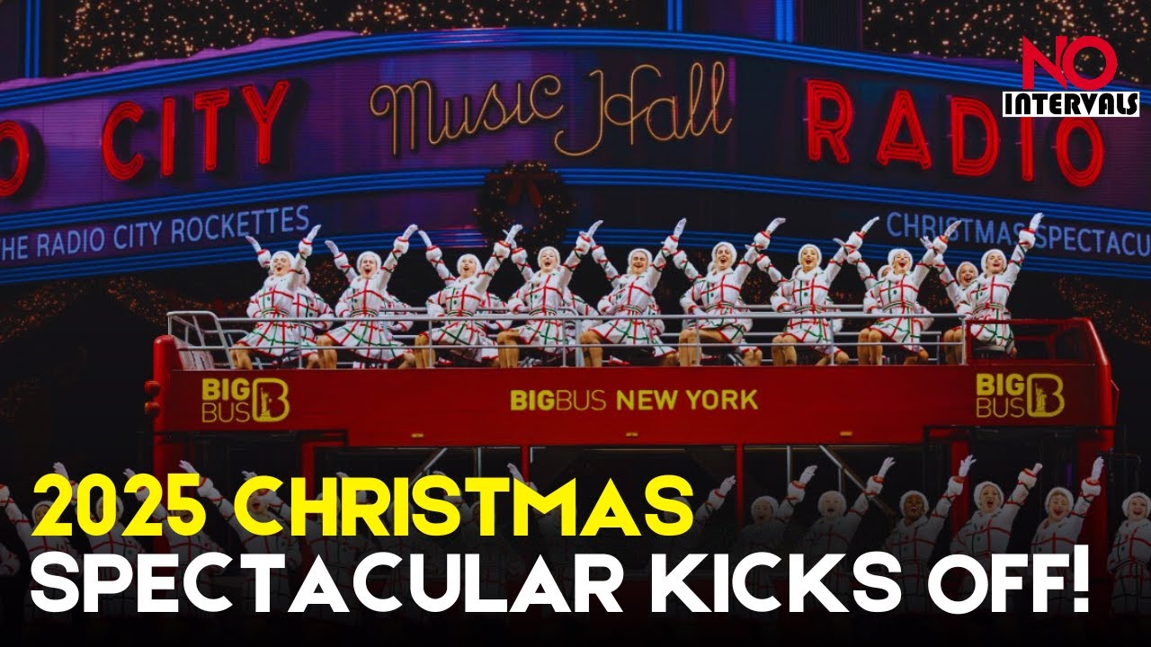 Radio City Rockettes открывают рождественский концерт 2025 года в Нью-Йорке | Без перерыва