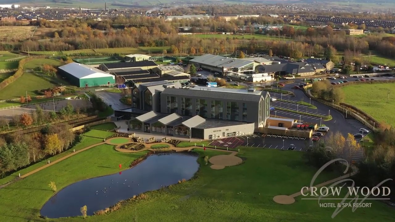 Crow Wood Hotel & Spa Burnley by Drone 2019
