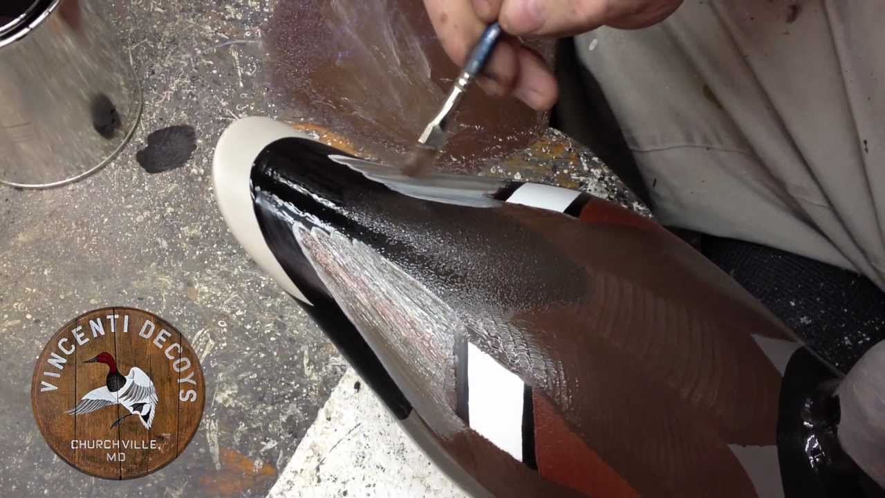 Oil Paint Blending: Vincenti Decoys new Gadwall for 2012