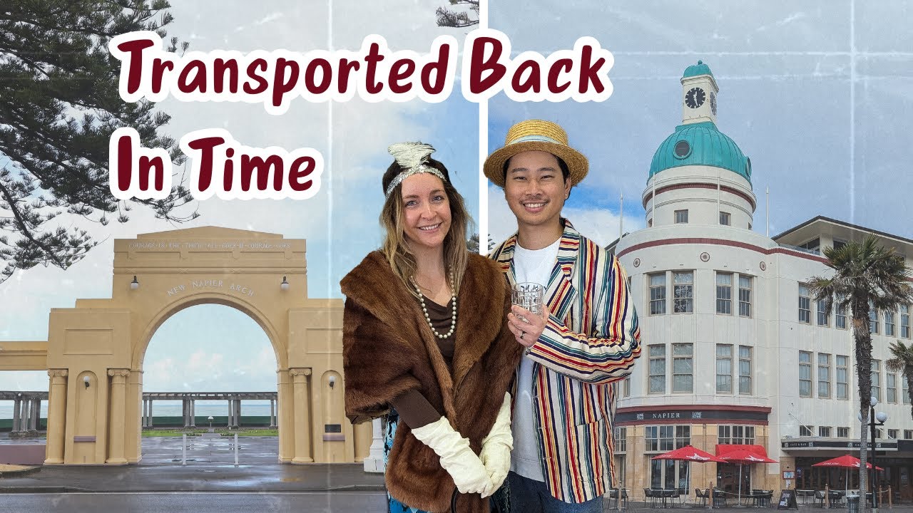 Napier - Where the Past Meets the Present | New Zealand North Island Vlog 10