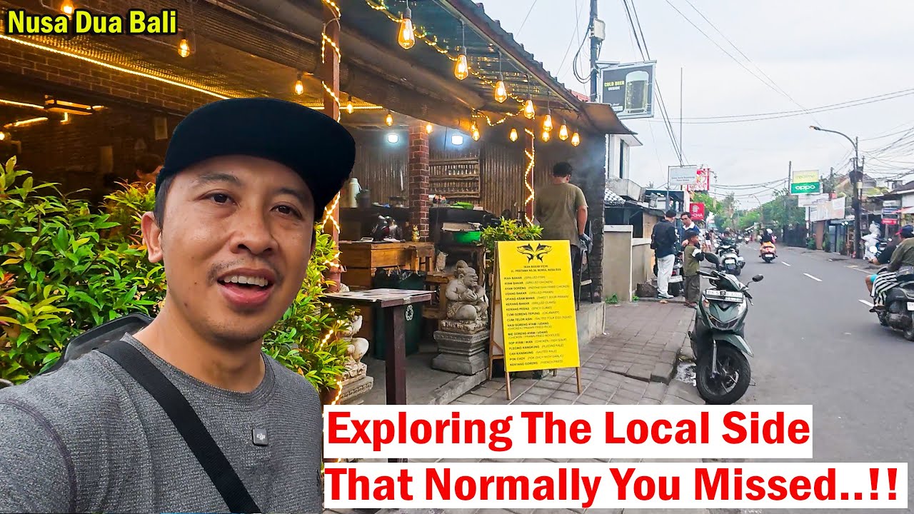 Exploring Local Area That Tourists Normally Missed..!! Nusa Dua Bali..!!
