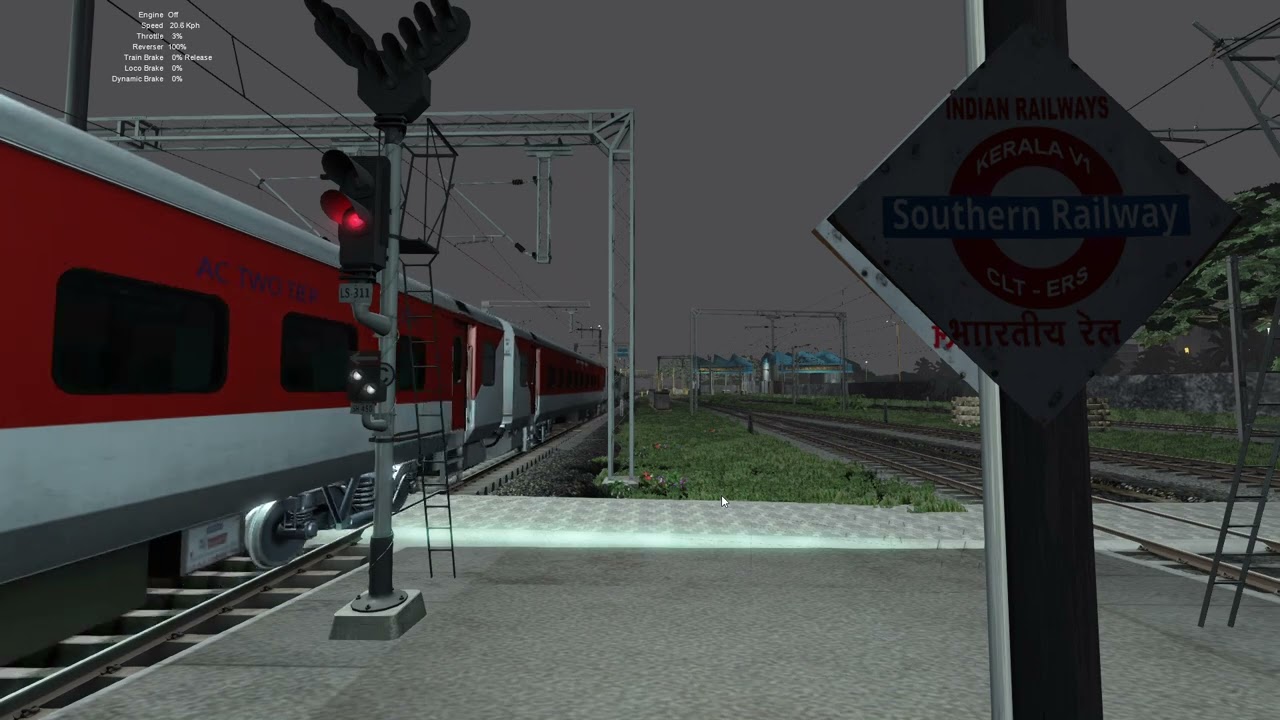 KERALA V1: Trains at Ernakulam Junction | Railworks #train #indianrailways #ernakulam