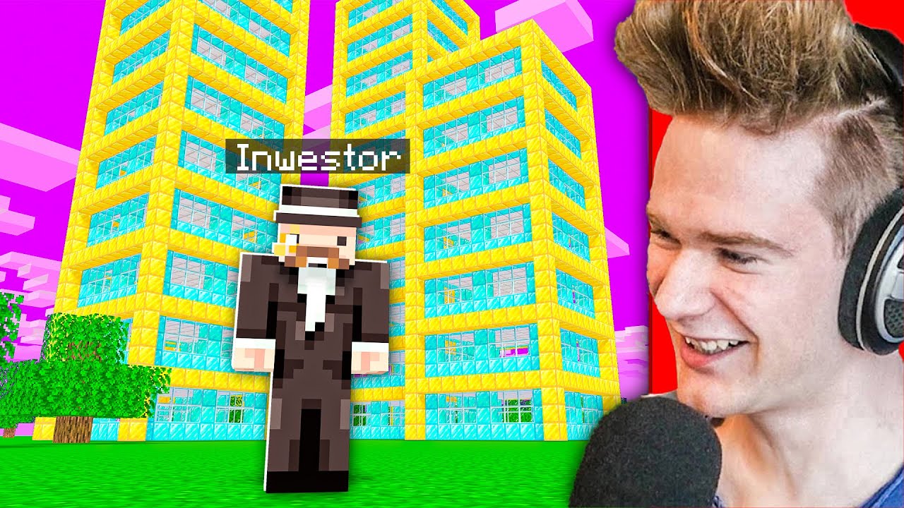 INWESTOR TROLL na WIDZACH XD | Minecraft Extreme