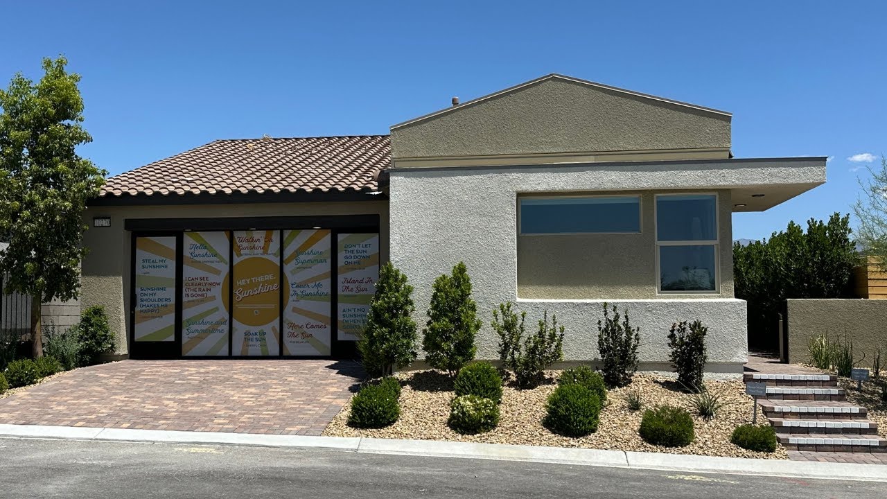 New Luxury Single Story Homes For Sale Northwest Las Vegas, Arrow Peak by Tri Pointe  Plan-1 $580k +