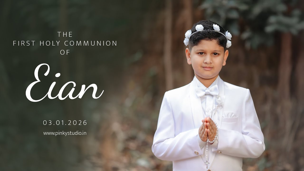 Eian's First Holy Communion Cinematic Highlights | Pinky Studio