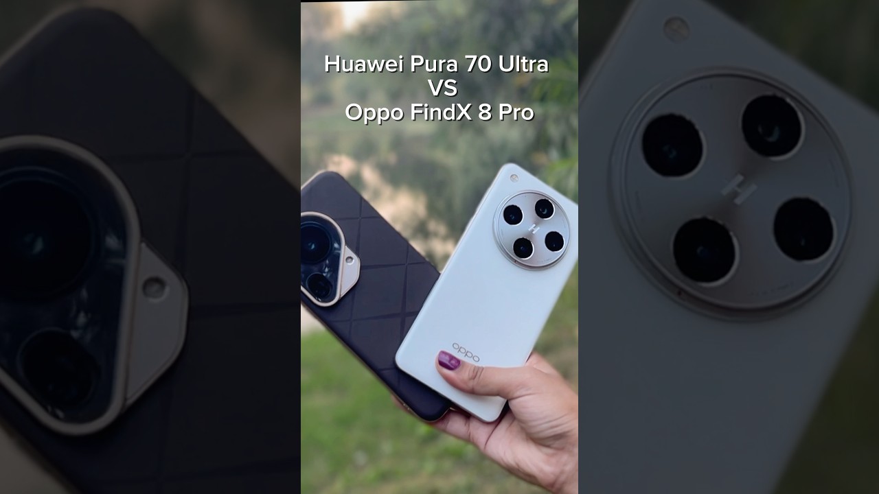 Oppo FindX8 Pro vs Huawei Pura 70 Ultra | Battle of Flagship 
