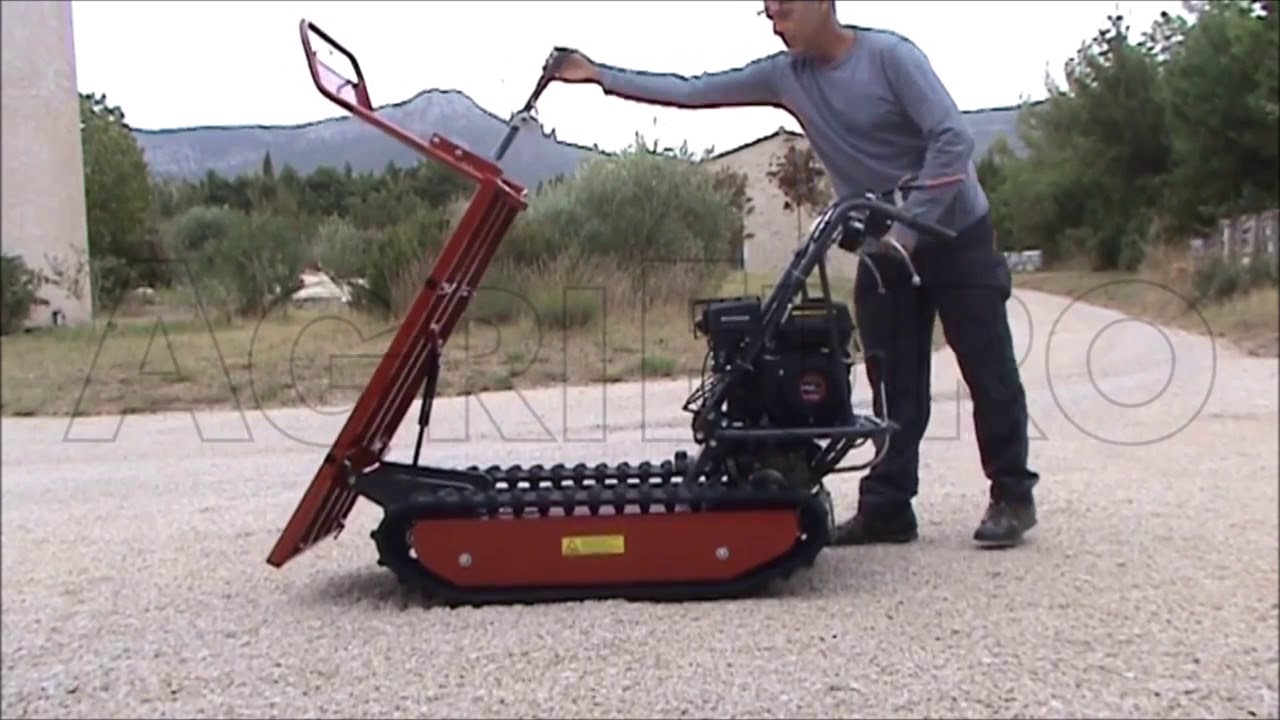 Montage de la Brouette à moteur Minitransporter GeoTech GeoPorter 530E