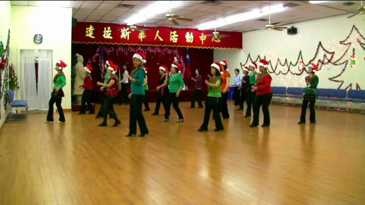 Christmas Rock - Line Dance (Dance & Walk Through)