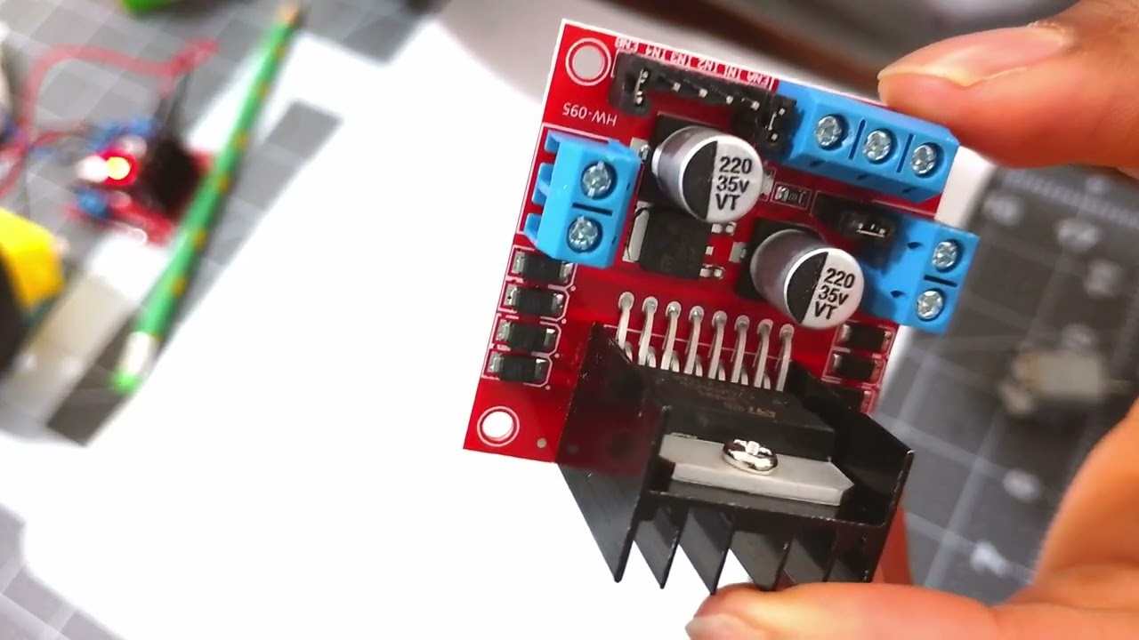 How to use H-Bridge DC moter driver (overview)