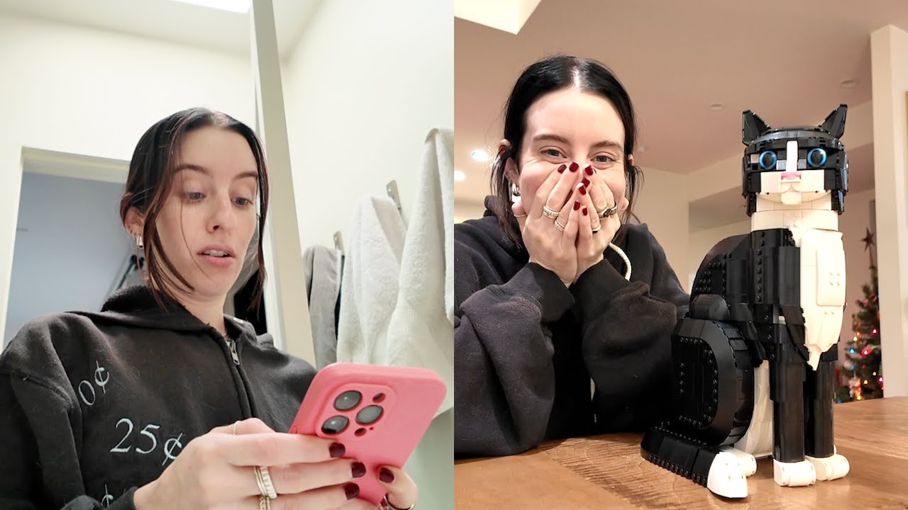 Going viral on Twitter/X is horrifying & finishing the cat lego set! (vlogmas day 22)