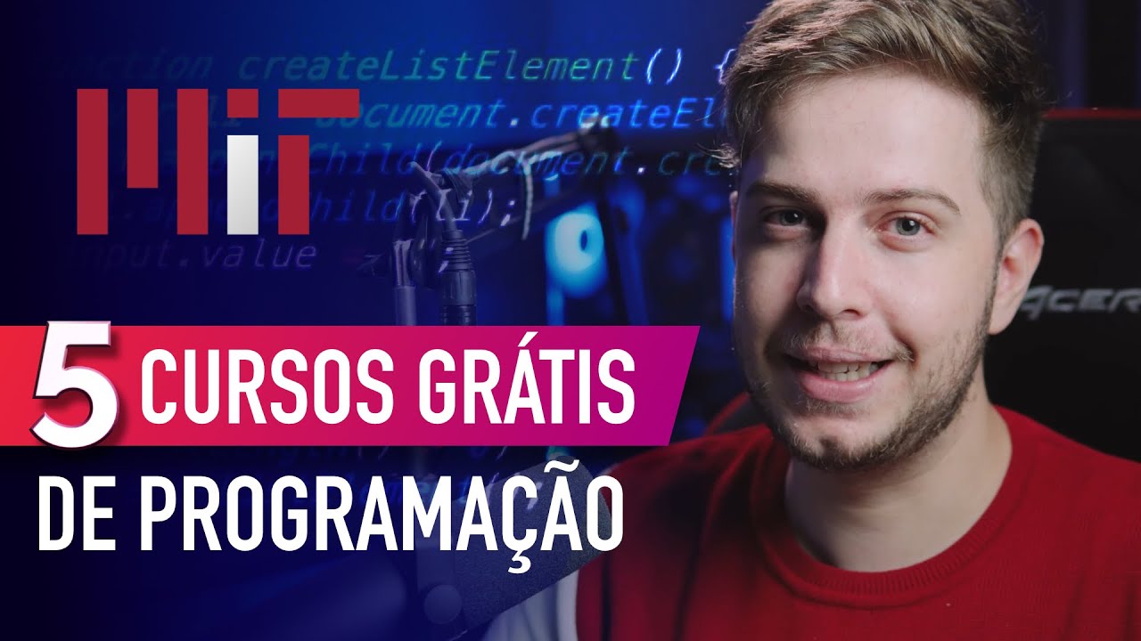 5 Cursos GR&Aacute;TIS de Programa&ccedil;&atilde;o - Aprenda a programar sozinho