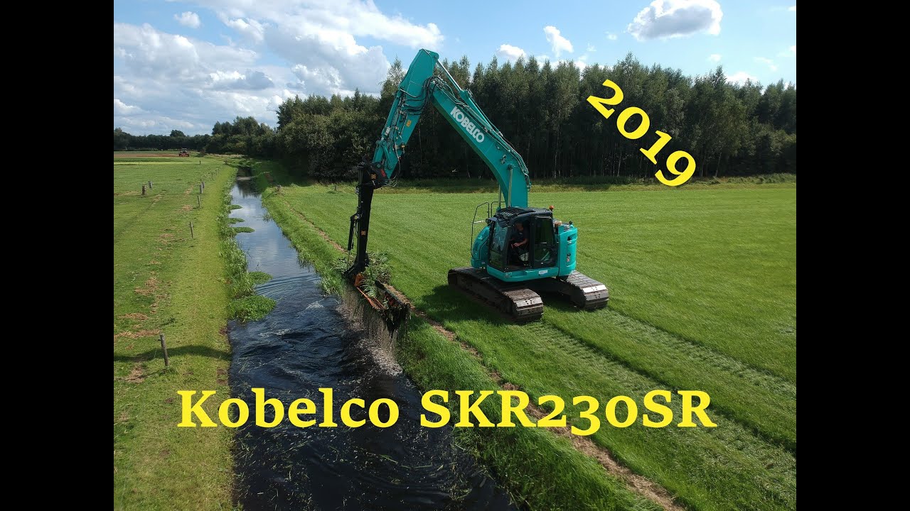 Kobelco SK230 SR 2019 Maaikorven Waterschap Drents Overijsselse Delta