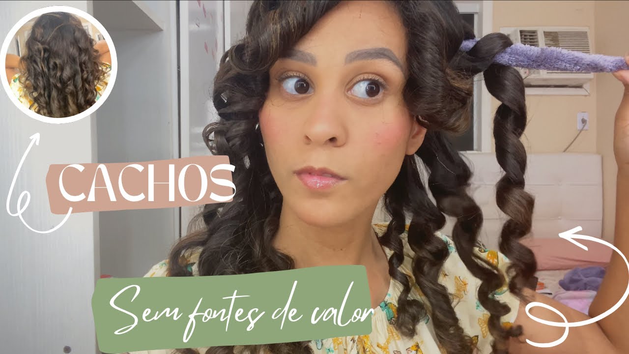 COMO FAZER CACHOS SEM FONTES DE CALOR ( com faixa de roupão)