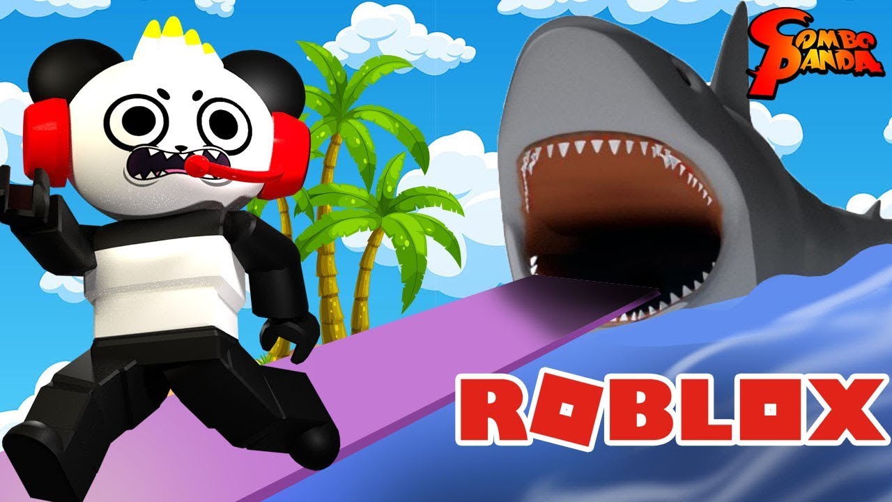 ROBLOX ESCAPE FROM VTUBERS LET'S PLAY WITH COMBO PANDA !!