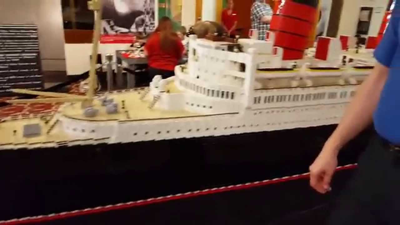 World's Largest LEGO Queen Mary Ship