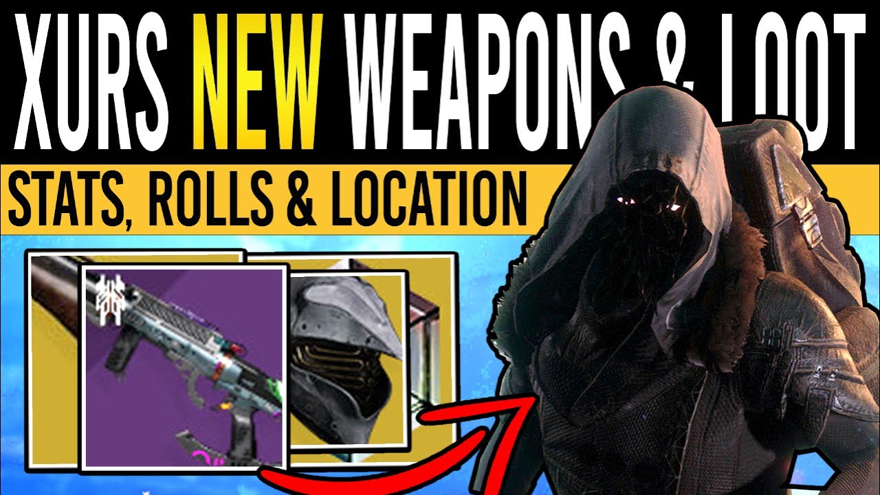 Destiny 2: NEW XUR WEAPONS & SPLICER ARMOR! 3rd February Xur Inventory | Exotics, Weapons, Location