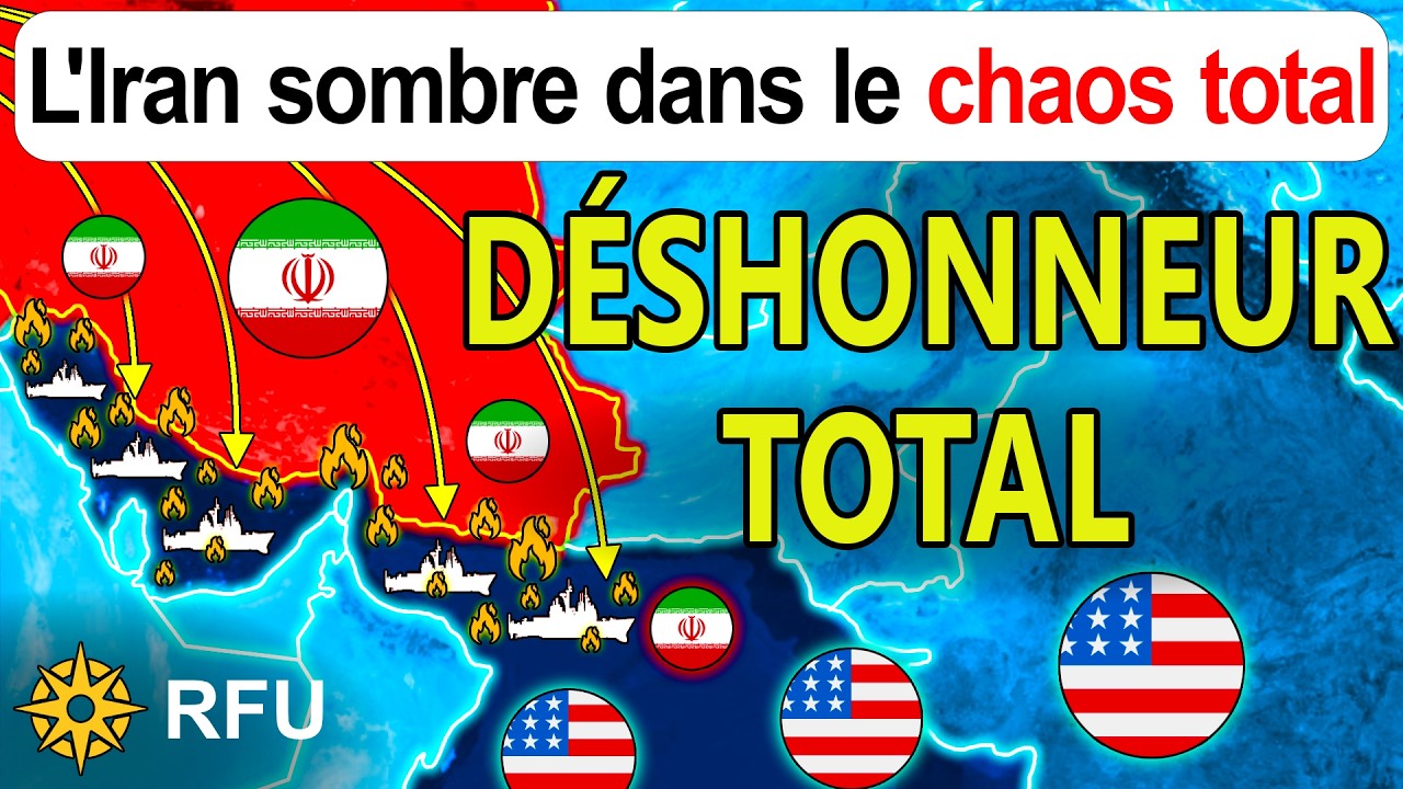 L'Iran coule ses propres navires : Effondrement total du commandement et chaos général | RFU News