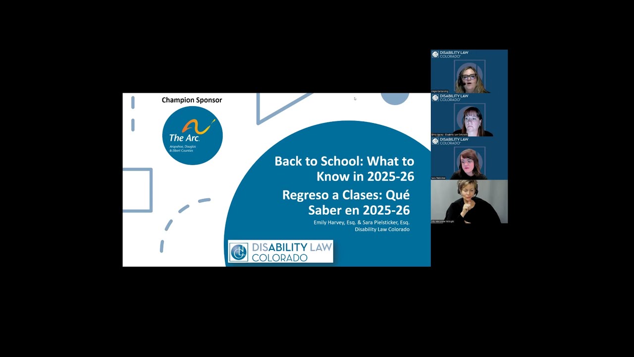 Back to School Webinar