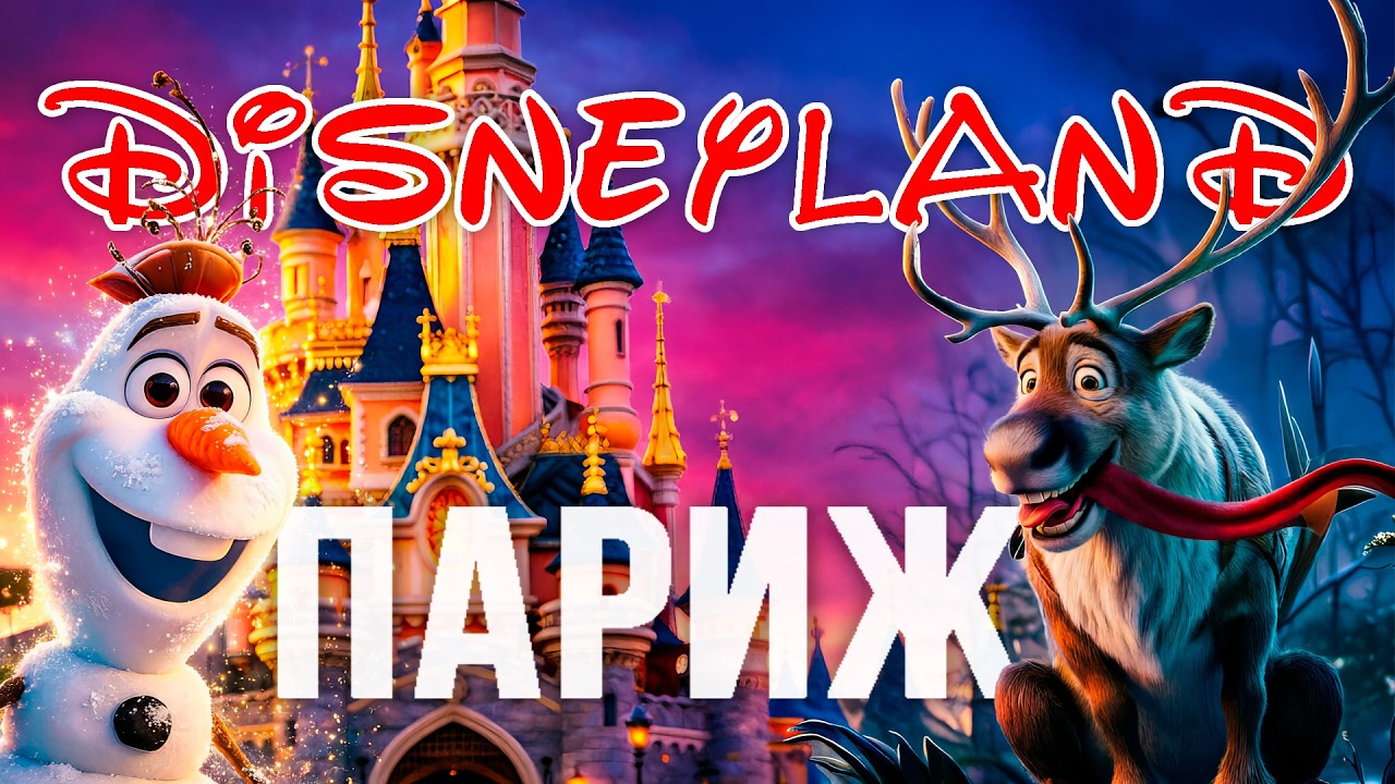 ДИСНЕЙЛЕНД ПАРИЖ 2026 🇫🇷 Полный гайд ❄️ Обзор парка Disney Adventure World, Frozen билеты цены отели