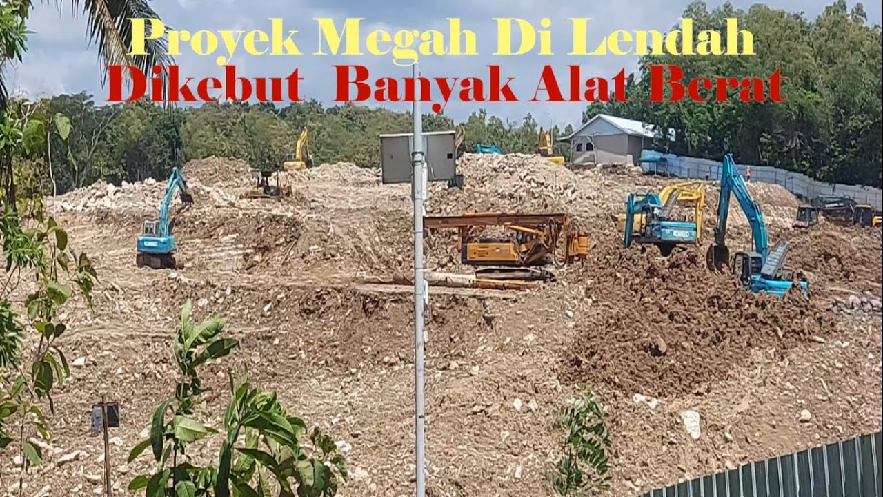 🔴 PROYEK MEGAH DI LENDAH‼️  DIKEBUT DG. BANYAK ALAT BERAT