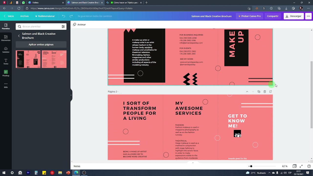 Cómo hacer un tríptico en Canva en menos de 10 minutos