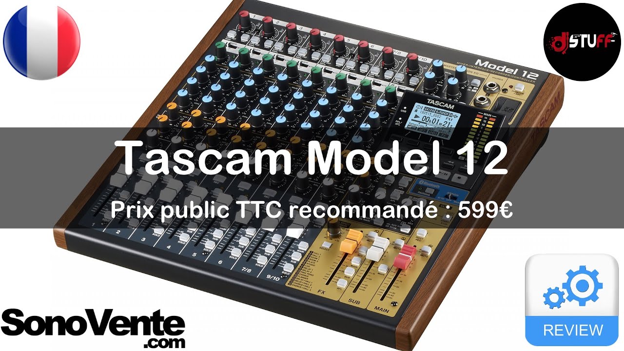 Tascam Model 12 🇫🇷