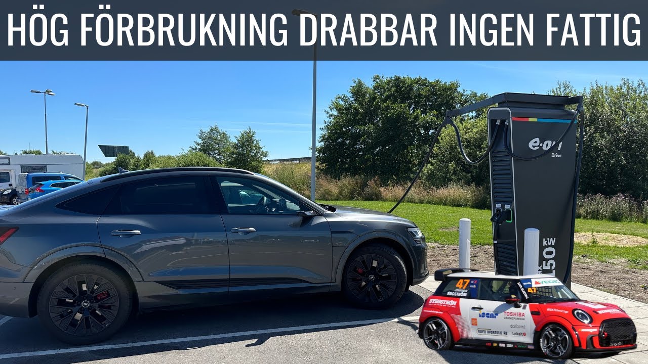 Audi Q8 e-tron 55 Sportback till Falkenberg Motorbana | Elbilsmagasinet