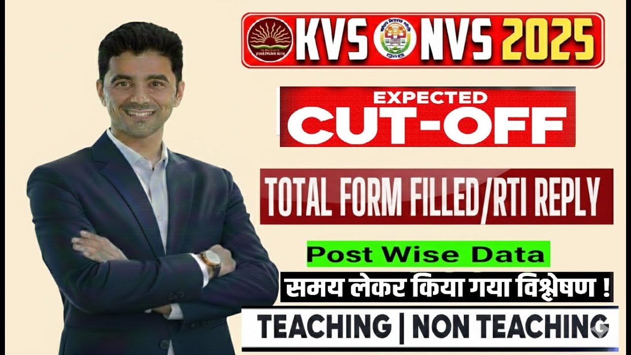 KVS NVS PRT/TGT/PGT & Non-Teaching Cutoff with Data🔥kvs prt/tgt/pgt cut off  | Live Q & A Session