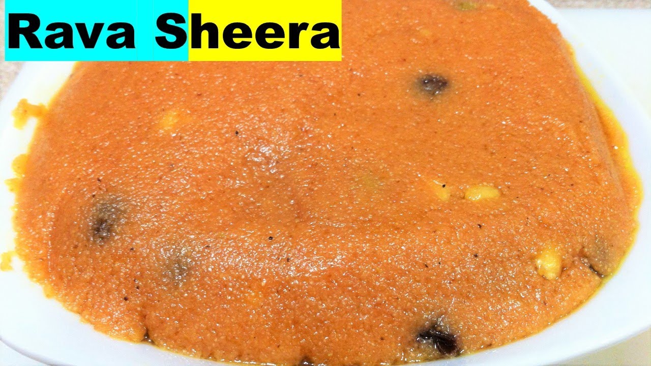 Goan Rava Sheero
