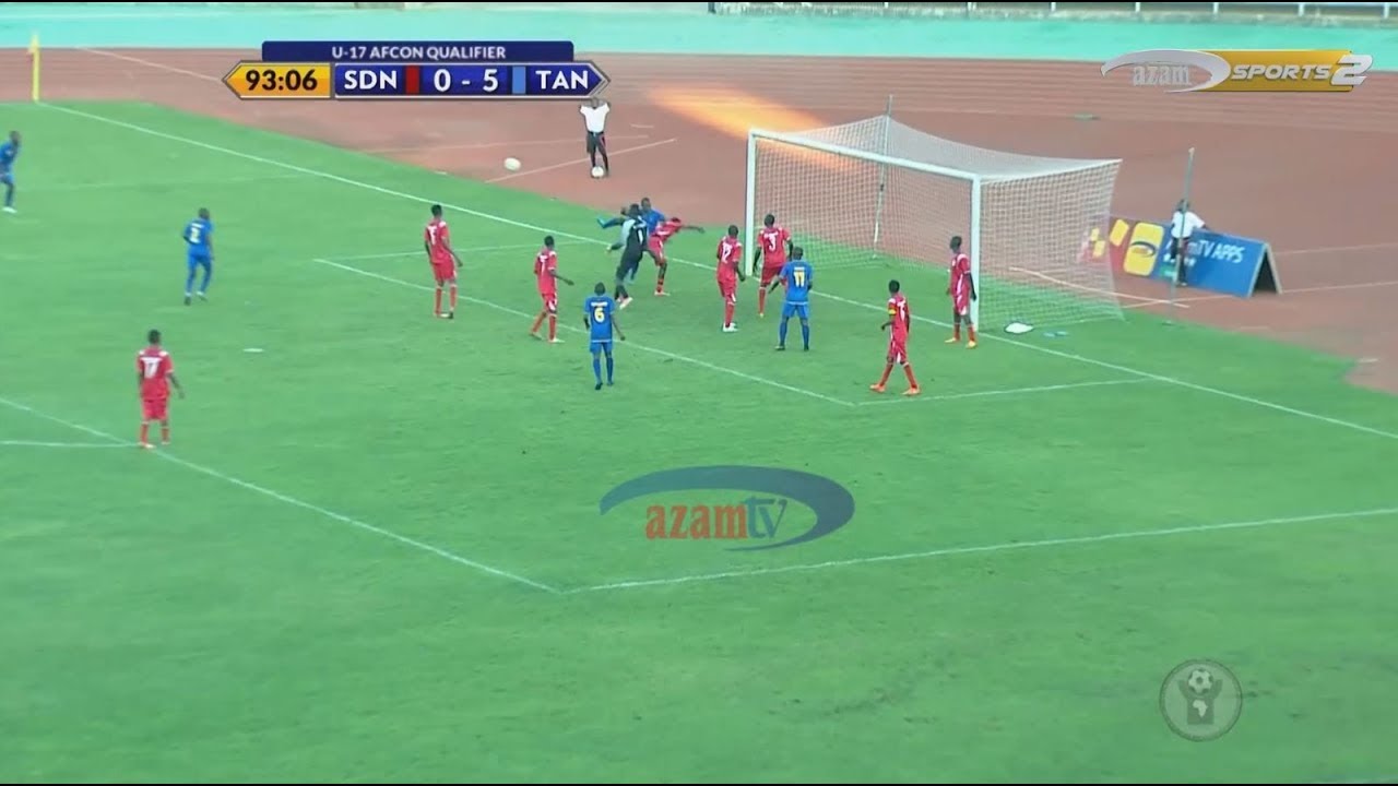HIGHLIGHTS: SUDAN 0-5 TANZANIA (CECAFA U17 AFCON QUALIFIER)