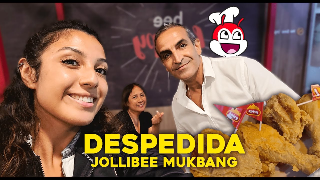 Last Jollibee Mukbang Despedida in Manila with Parents