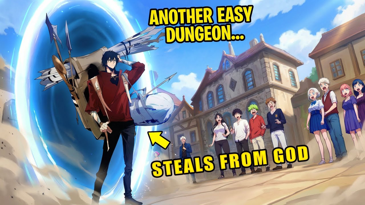 He Stole All The Legendary Items From The God To Become The Strongest | Manhwa Recap