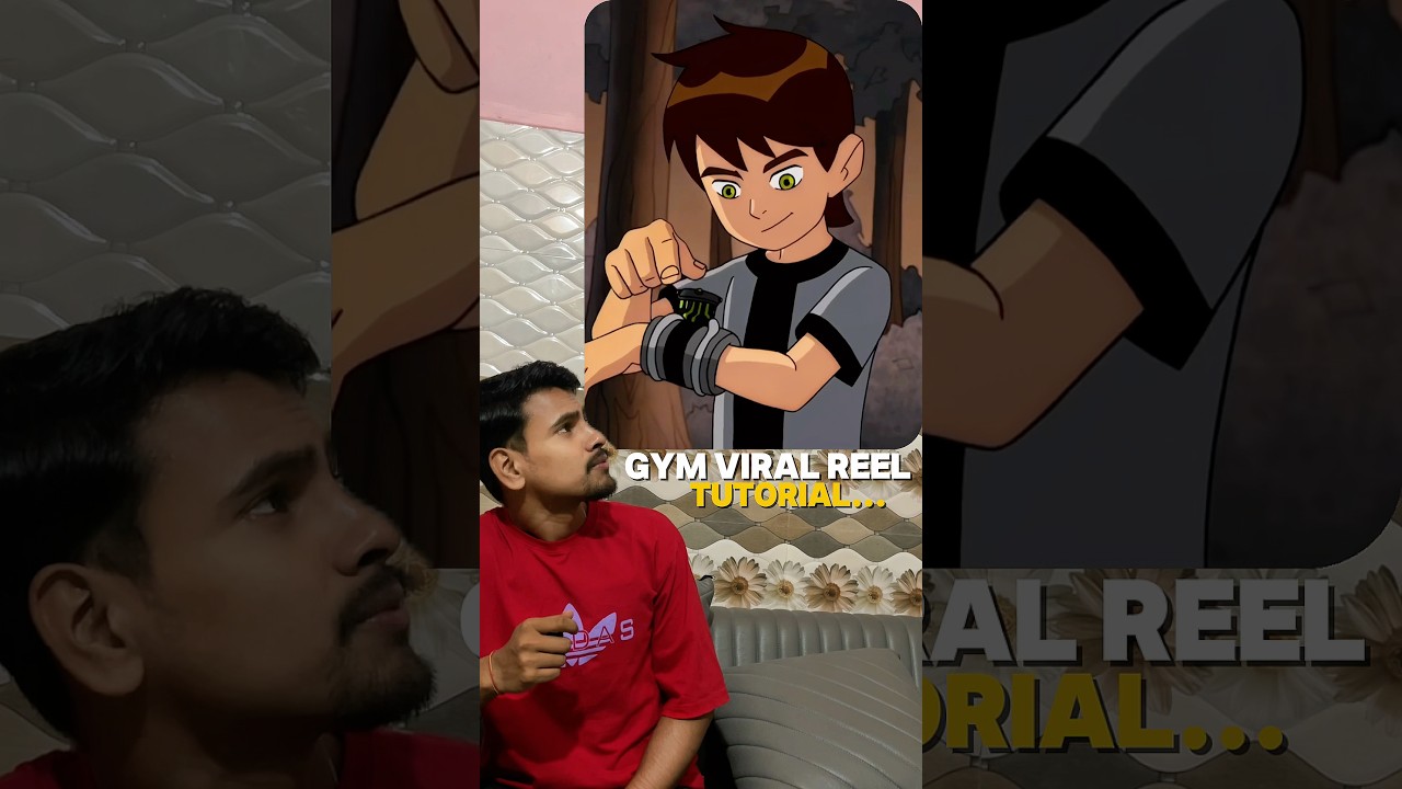 Ben10 gym edit tutorial #adiadhisaini #editingtutorial #editing #gymedit #shorts