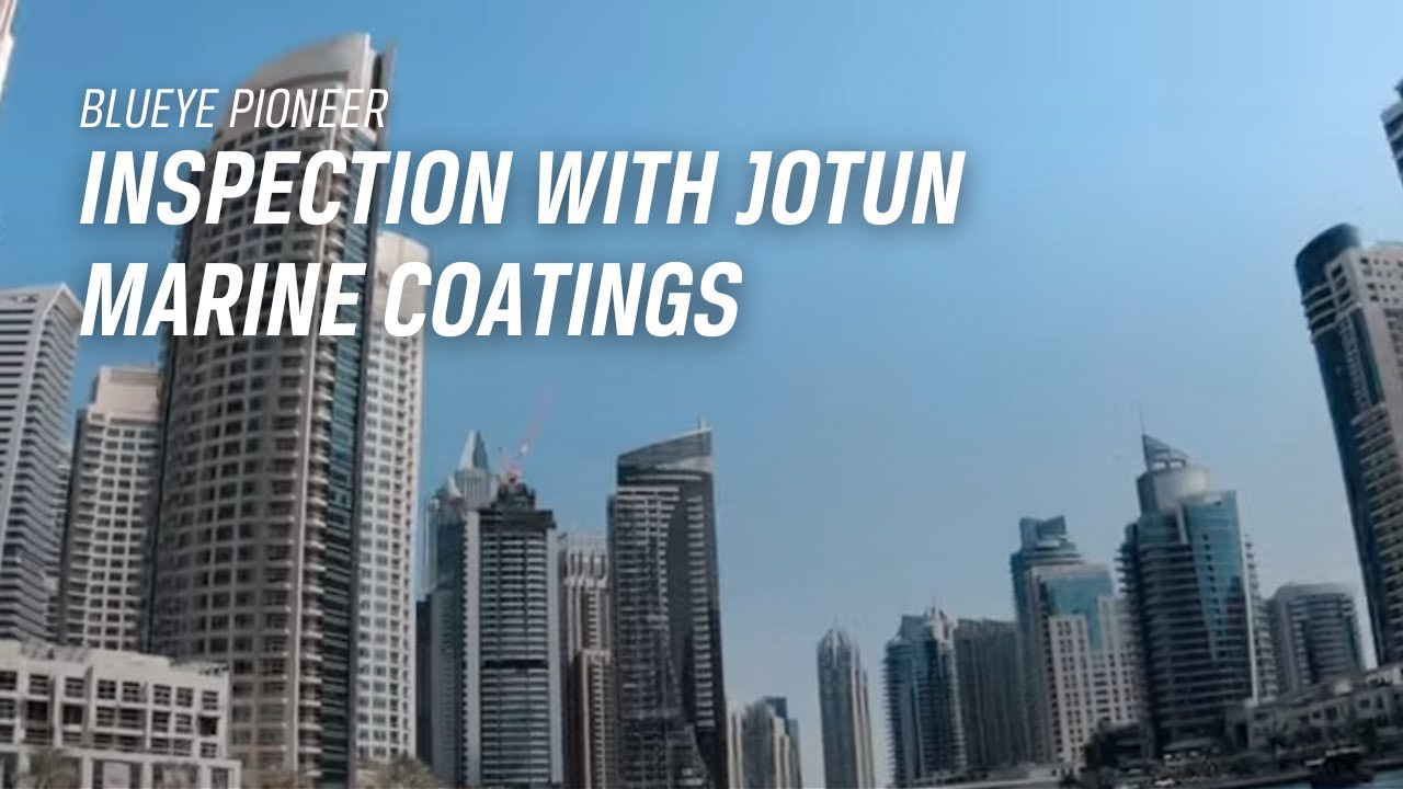 Inspections with Jotun Marine Coatings | Blueye Pioneer