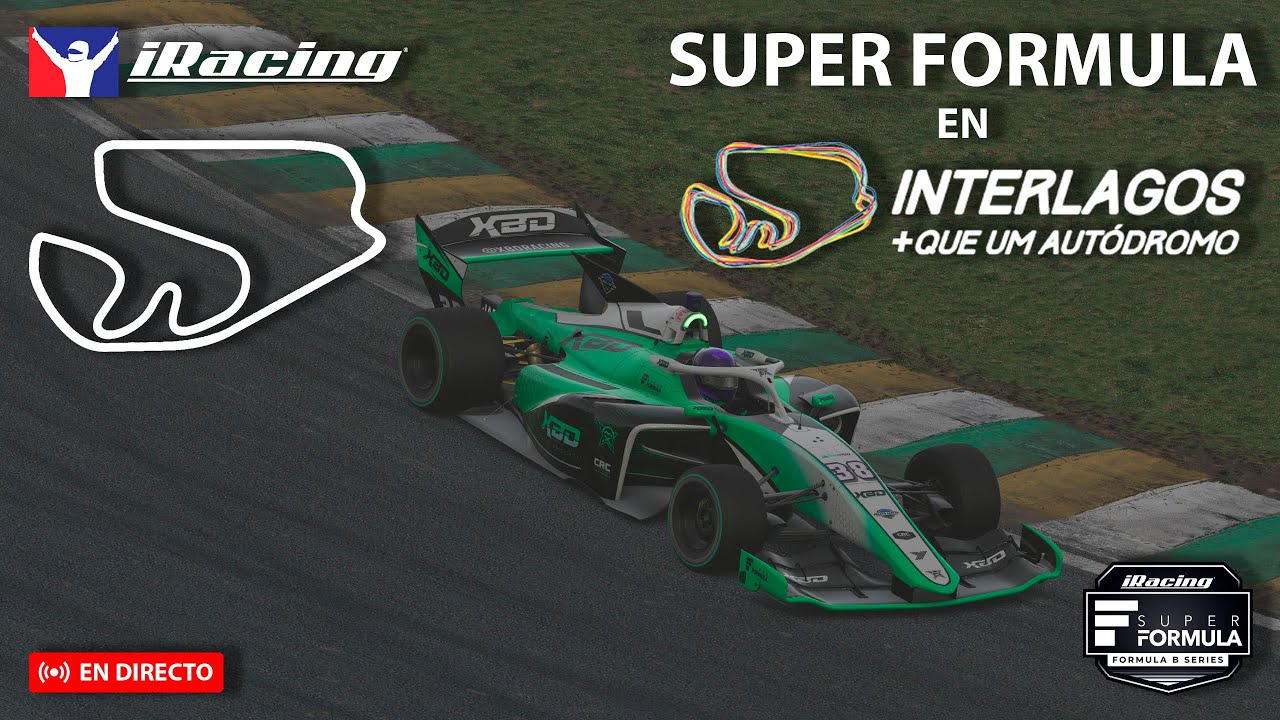 Super Formula SF23 en iRacing | R3 Interlagos