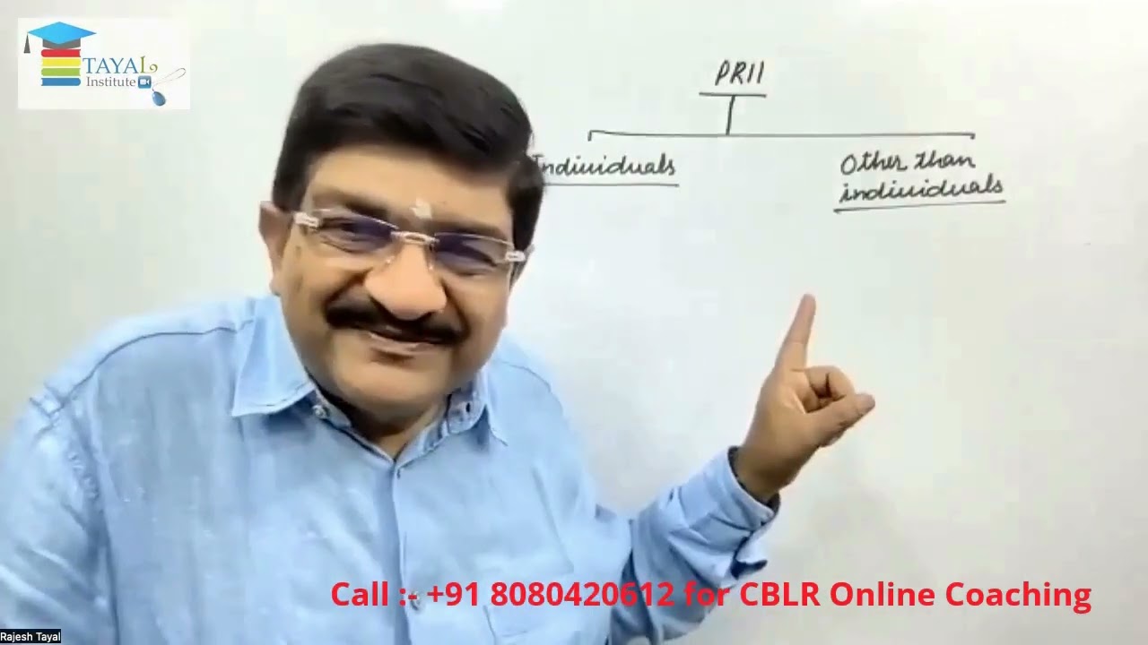 1  FEMA 1999 I Introduction I Concept of Person Resident in India I CBLR Exam 2024 I Prof  Tayal