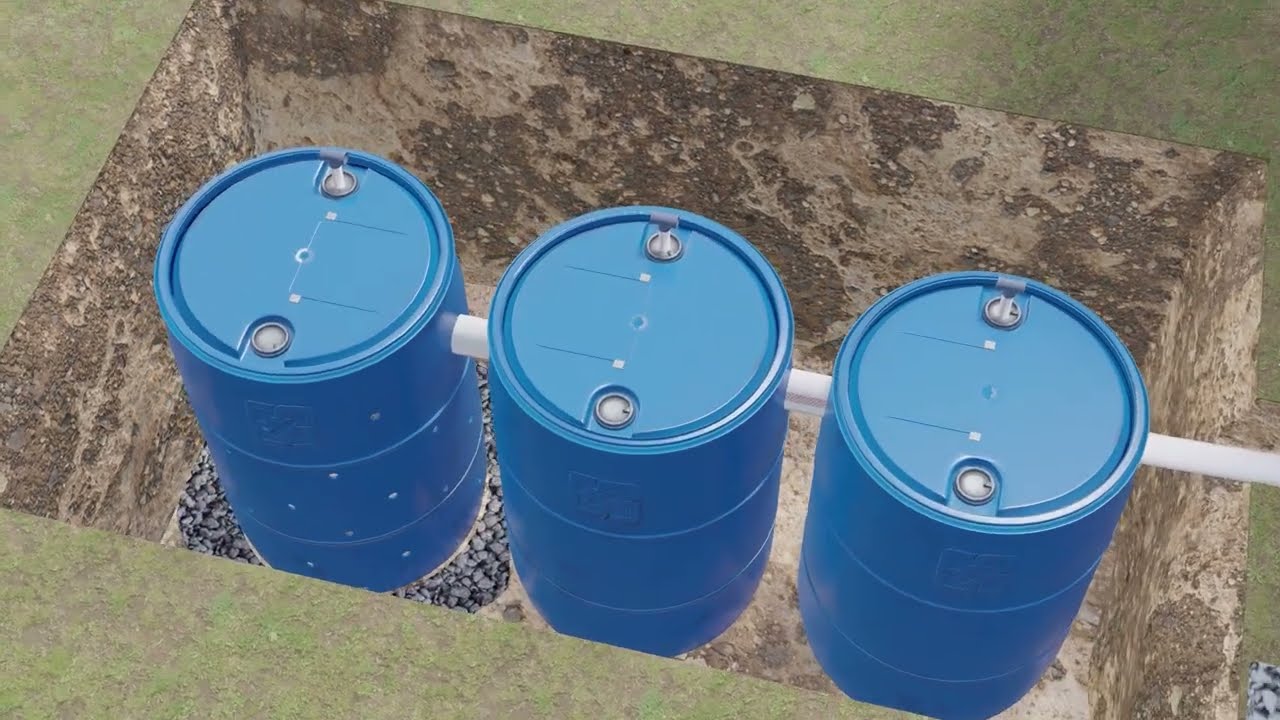 Cara Mudah Murah Dan Praktis Membuat Septic Tank dari Drum Plastik