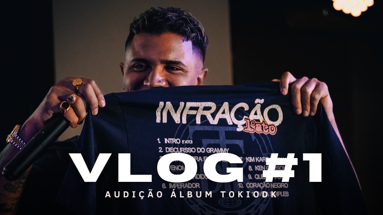 VLOG LANÇAMENTO ÁLBUM TOKIODK - L7NNON | GBZ7N | NEOBXD | JAY V
