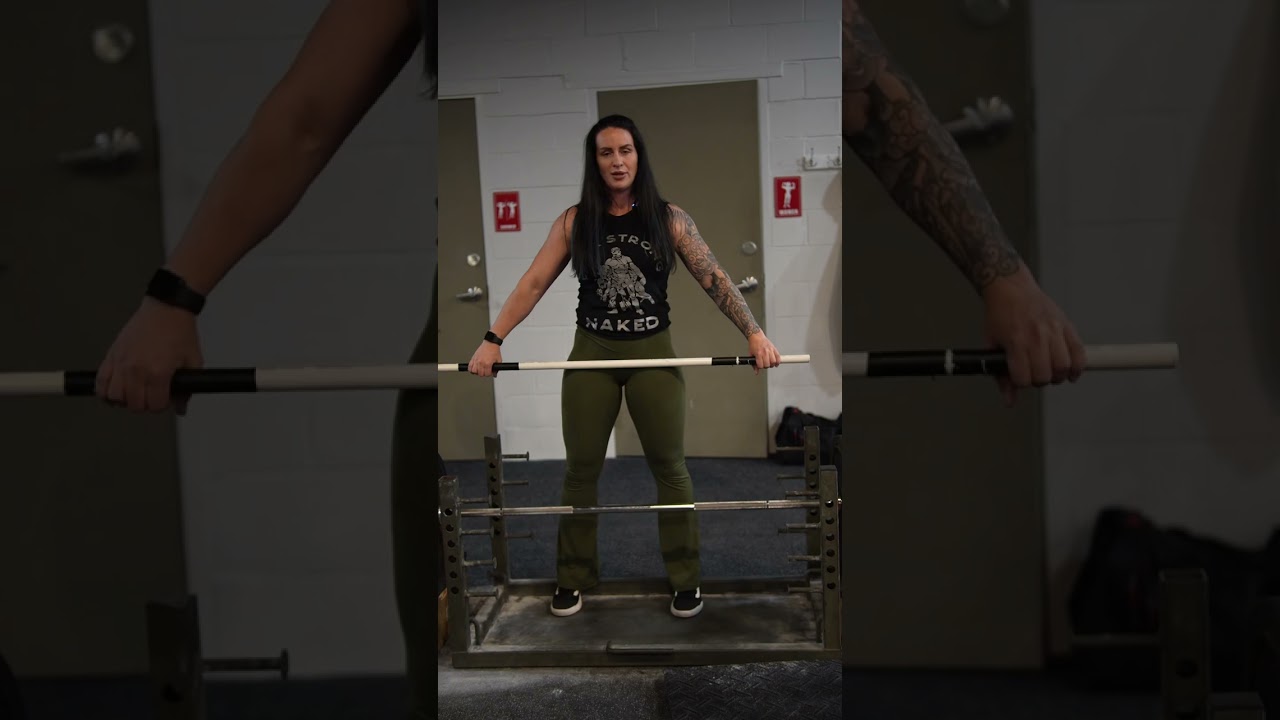 Snatch Grip Block Pull