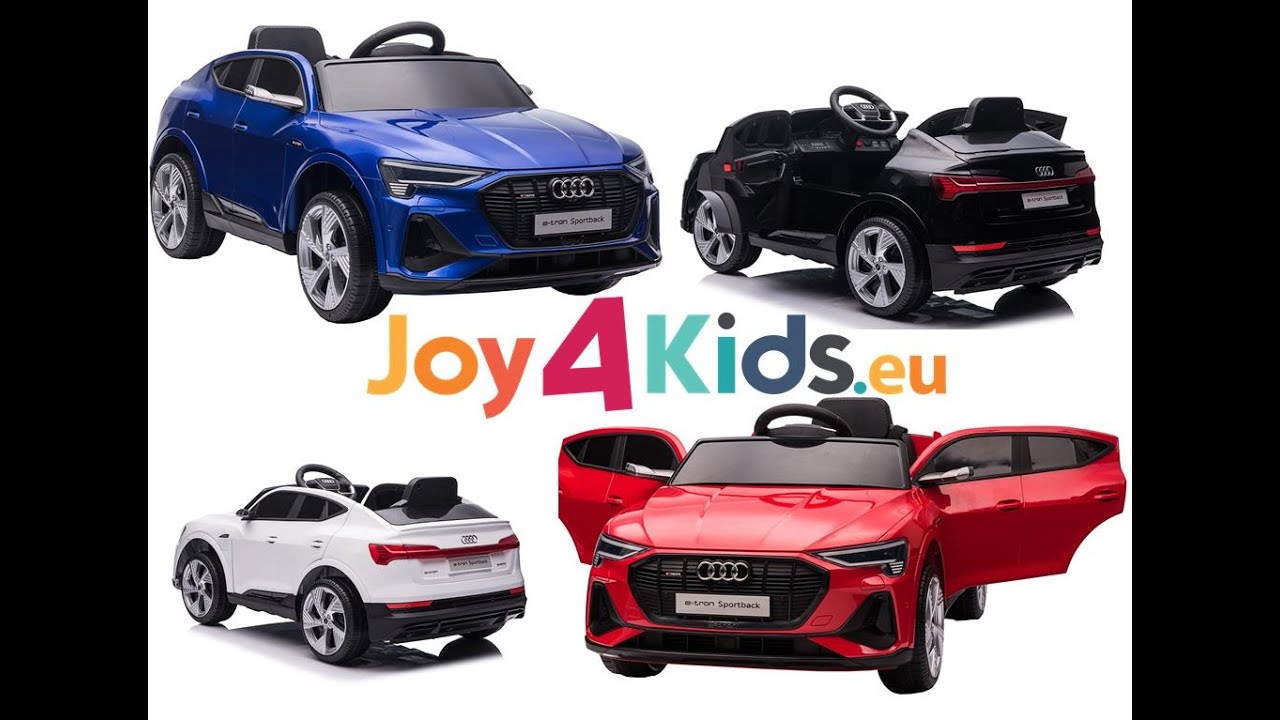 Audi e-tron  premiera joy4kids.eu auto dla dzieci na akumulator
