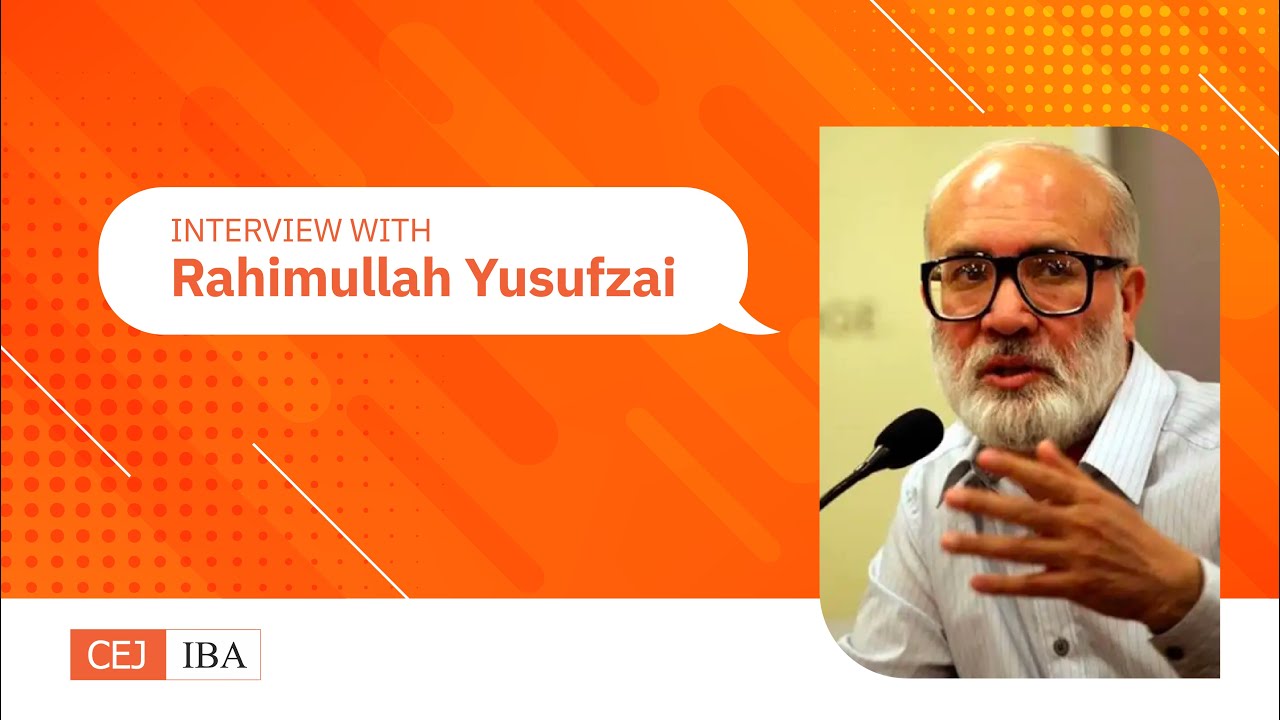 Interview with Rahimullah Yusufzai (Late)