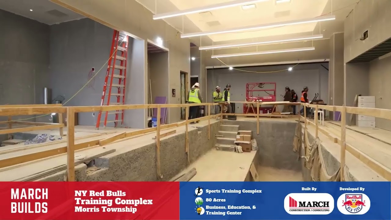 Red Bulls Training Complex | Morris Township | March Construction | Update Nov 2025