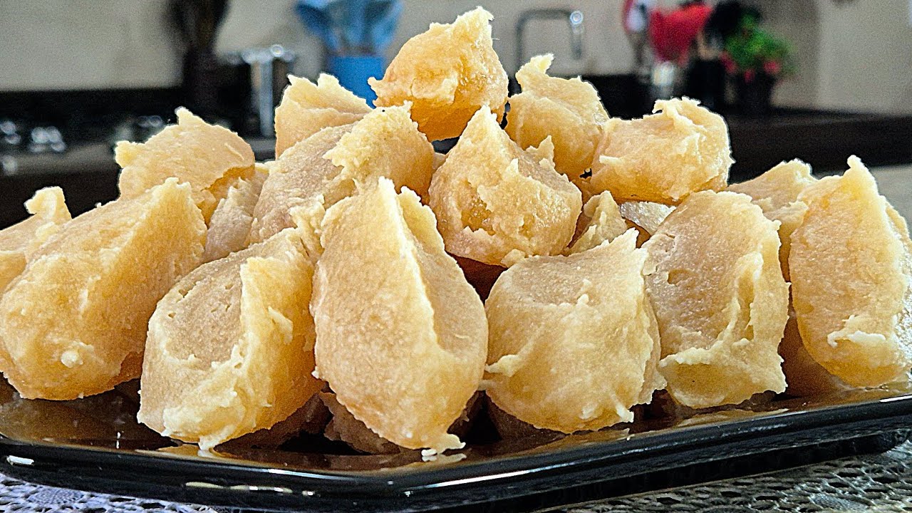 DOCE CRISTALIZADO de BATATA DOCE sequinho por fora e CREMOSO POR DENTRO