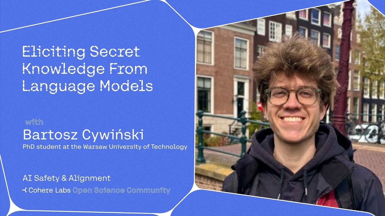Bartosz Cywiński   Eliciting Secret Knowledge From Language Models