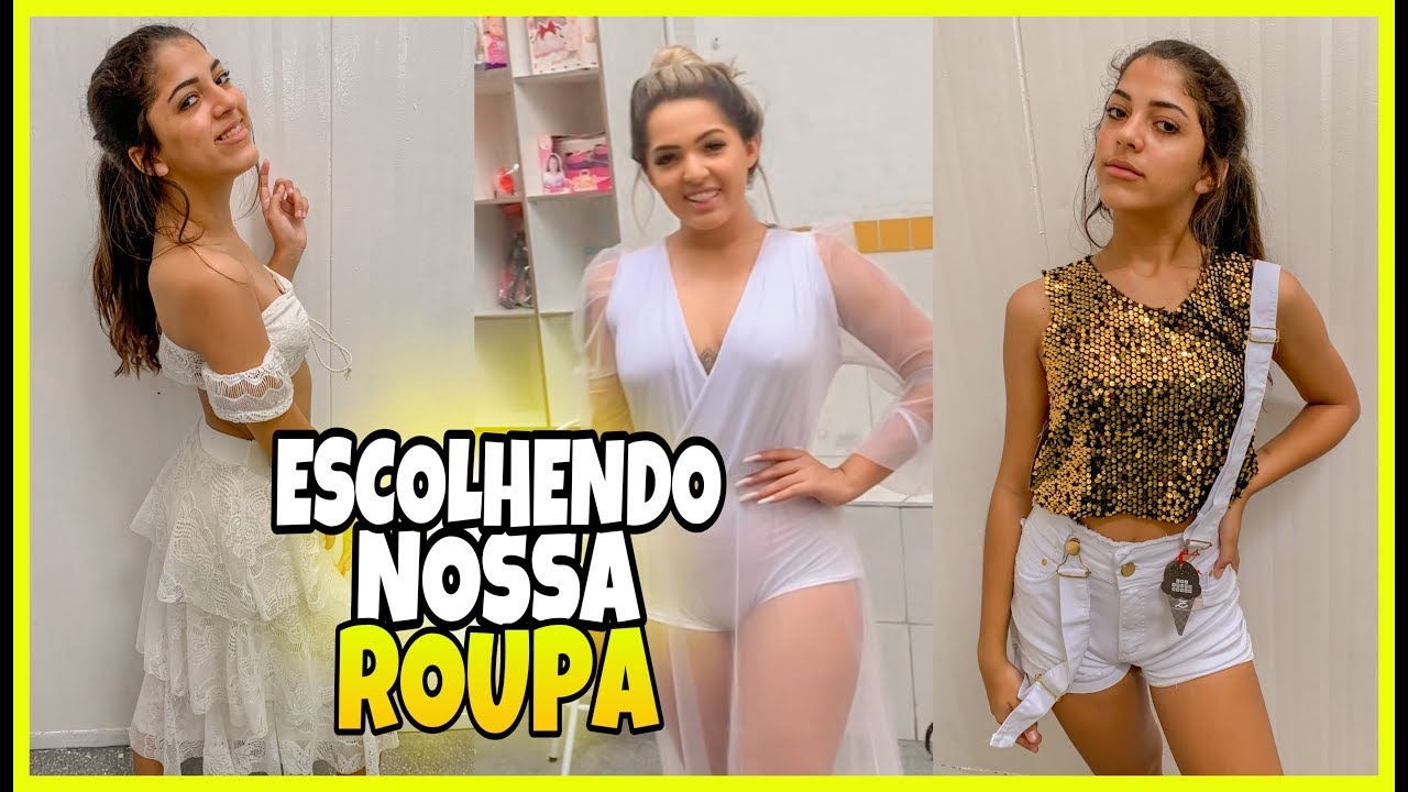 COMPRANDO NOSSA ROUPA PARA O RÉVEILLON + MINHA IRMÃ NAO TEM ROUPA