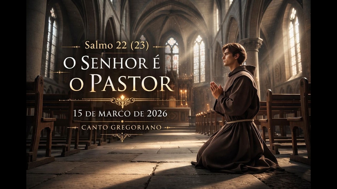Salmo 22 (23) | 15 de Março | O Senhor é o Pastor | Gregoriano